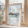 Travel Print Of Portsmouth UK, thumbnail 4 of 7