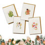 Christmas Is All Plantable Seed Paper Cards Four Pack, thumbnail 1 of 2