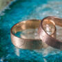 Custom Men's Star Map Engagement And Wedding Ring, thumbnail 5 of 8