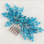 Blue Bow Crystal Headpiece, thumbnail 3 of 5