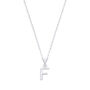 Personalised Initial Letter Sterling Silver Pendant Necklace, thumbnail 6 of 12