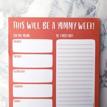This Will Be A Yummy Weekly Meal Planner, 2 of 4