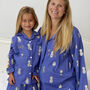 Mother And Daughter Personalised Cotton Pineapple Pjs, thumbnail 5 of 6