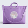 Personalised Unicorn Design Kids Book Bag, thumbnail 1 of 9
