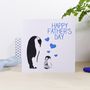 Happy Fathers Day Penguin Card, thumbnail 4 of 8