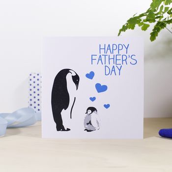 Happy Fathers Day Penguin Card, 4 of 8