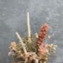 Dried Delphinium And Preserved Gypsophila Boutonnieres, thumbnail 2 of 3