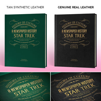 Star Trek Personalised Gift Movie History Book, 9 of 11