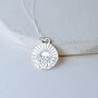Sterling Silver Happy Place Ocean Necklace, thumbnail 5 of 6