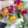 Engraved Clear Acrylic Name Tag, thumbnail 1 of 4