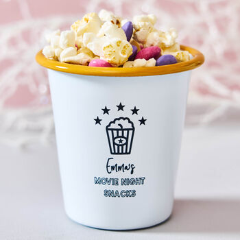 Enamel Personalised Snack Pot, 6 of 8