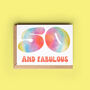 'Patterned Numbers' Special Age Birthday Card, thumbnail 6 of 6