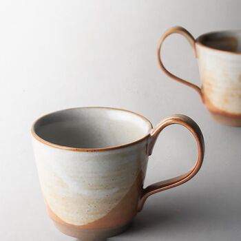 Handmade Ceramic Mug Terracotta Colour, 5 of 5