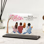 Personalised Friendship Group Acrylic Plaque, thumbnail 1 of 7