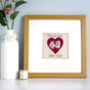 Personalised Ruby 40th Wedding Anniversary Card, thumbnail 4 of 12