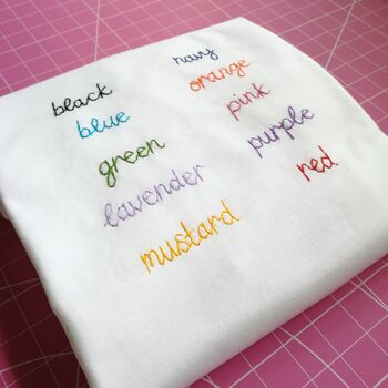 Personalised Handkerchief With Handwritten Message For Grandad, 7 of 8