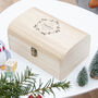 Personalised Christmas Eve Chest With Mistletoe Wreath, thumbnail 12 of 12