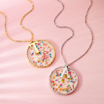 Personalised Pressed Meadow Flower Necklace, 2 of 12