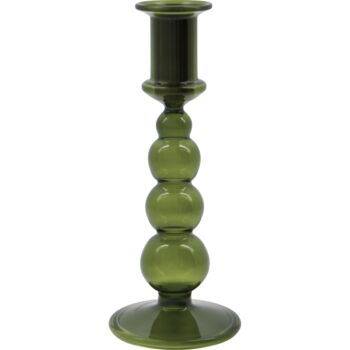 Glass Candlesticks In Assorted Colours, 4 of 6
