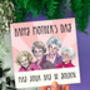 Golden Girls Mother's Day Card – Funny 80s Tv Mum Card, thumbnail 1 of 5