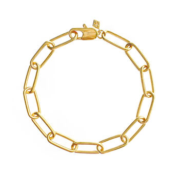 Gold Plated Chunky Chain Bracelet, 2 of 4