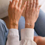 Best Friends Gift, Set Of Two Matching Interlocking Sterling Silver Bracelets, thumbnail 5 of 8