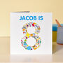 Personalised Child's Age Birthday Card, thumbnail 4 of 10