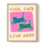 Cool Cats Art Print, thumbnail 4 of 4