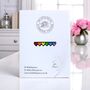 Tiny Rainbow Hearts Lgbtqia+ Gay Pride Awareness Enamel Lapel Pin Badge, Valentine's Day Gift, thumbnail 1 of 8
