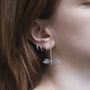 Sterling Silver Dragonfly Earrings, thumbnail 1 of 5