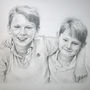 Custom Family Child Portrait Drawing Or Gift Voucher, thumbnail 8 of 12