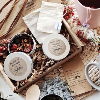 'Tea Ritual' Loose Tea Selection With Reusable Tea Bags, 8 of 11