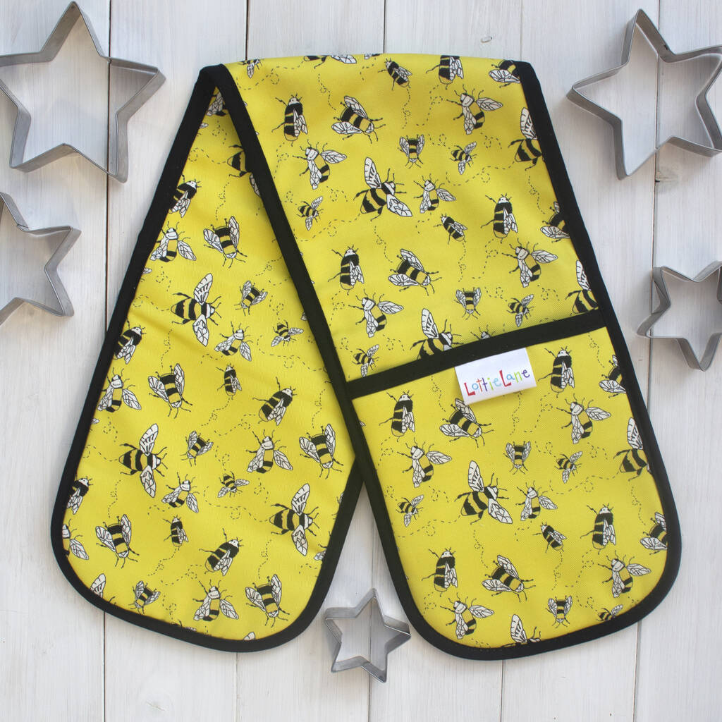 Buzzy Bee Oven Gloves, 1 of 6