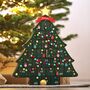 Personalised LED Christmas Tree Advent Calendar, thumbnail 1 of 7