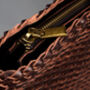 Hand Woven Genuine Leather Shopping Bag, thumbnail 8 of 12