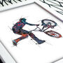 Set Of Four Bmx Prints, thumbnail 3 of 6