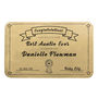 Personalised Gold Certificate Metal Sign, thumbnail 5 of 9
