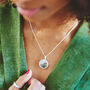 Personalised Sunburst Birthstone Necklace, thumbnail 4 of 11