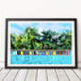 London Lido, Illustration Art Print, thumbnail 1 of 2