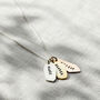 Personalised Mixed Gold Organic Tag Necklace, thumbnail 2 of 8
