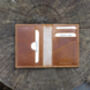 Woodland Range Small Bifold Tan Leather Wallet Rfid Safe, thumbnail 5 of 7