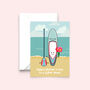 Stand Up Paddle Board Mother's Day Card, thumbnail 3 of 3