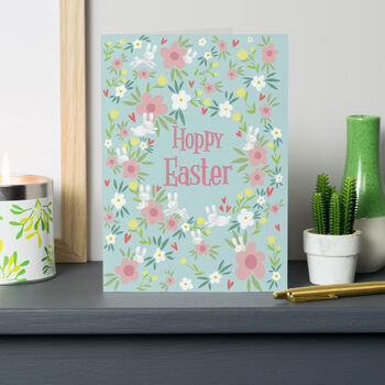 Hoppy Easter Bunny Card, 2 of 2