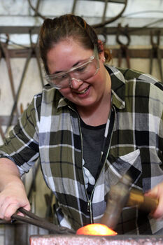 A Day At The Forge: Blacksmith Experience In South Wales For One, 5 of 8