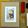 The Terrible T Rex Letterbox Stitch Kit, thumbnail 2 of 5