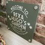 Welcome To 'Your Dogs' Garden Sign, thumbnail 5 of 8