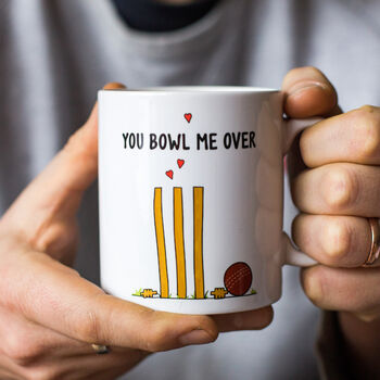 Funny Cricket Mug For Partner, 2 of 3