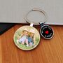 Personalised 'Love You Daddy' Photo Keyring, thumbnail 2 of 2