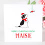 Personalised Cockapoo/Cavapoo Dog Christmas Card, thumbnail 2 of 5