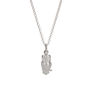 Sterling Silver Wise Owl Charm Necklace, thumbnail 6 of 7